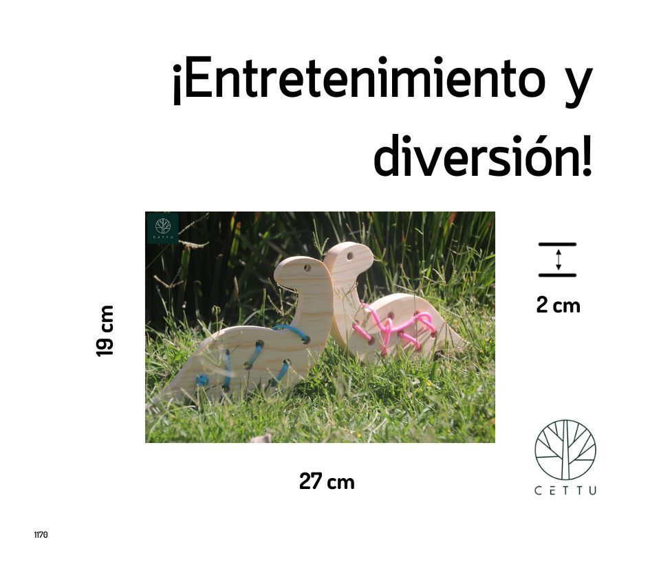 Dúo Dino. ¡Desarrollan los sentidos!